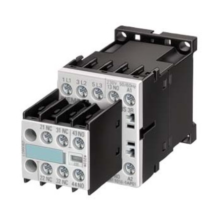 Siemens 3RT1016-1BB44-3MA0 Kontaktör, AC-3: 4 KW/400 V
