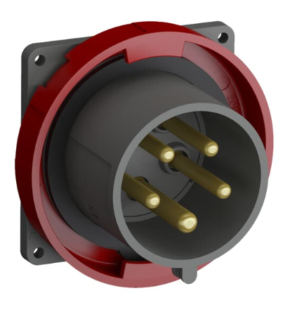 2CMA101285R1000 432BAU6W (Endüstriyel Düz Makine Fişleri, IP67)