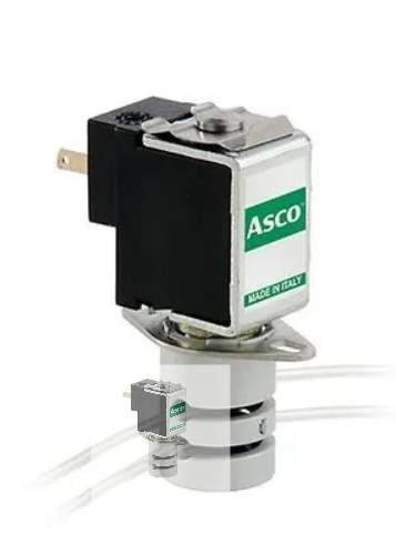 ASCO S305 09 ZE30A 12VDC - 3/2 U, 1.65mm Pinch Solenoid Valve