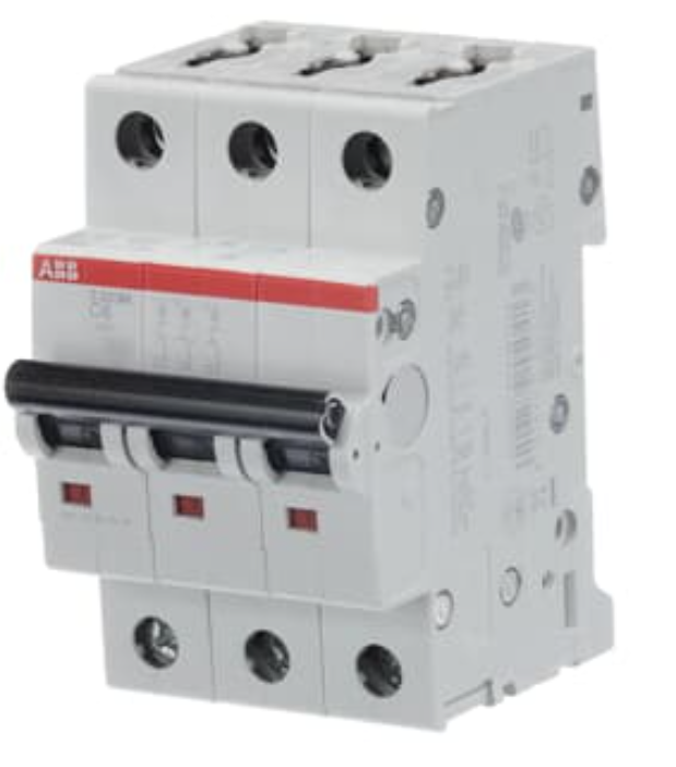 2CDS273001R0064; S 203 M-C 6  3x6A C-otomat 10 kA Otomatik sigorta