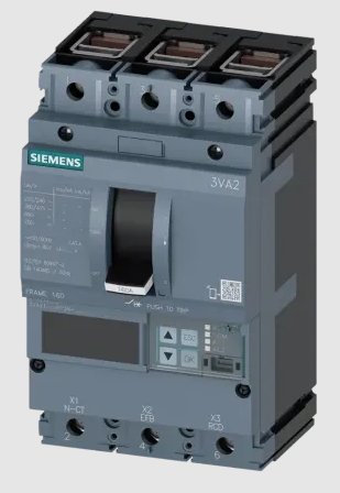 SIEMENS 3VA2340-6HL32-0AA0 400A 3P 85kA ETU320 Molded Case Circuit Breaker