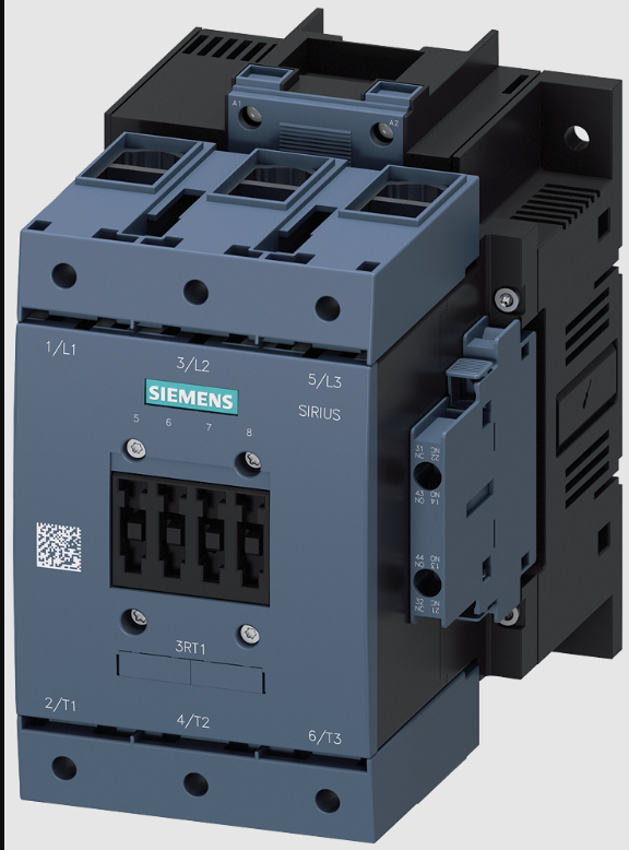 SIEMENS 3RT1056-6AP36 90KW 185A AC3 215A AC1 220-240V AC/DC Coil 2NO+2NC Aux.CONTACTOR
