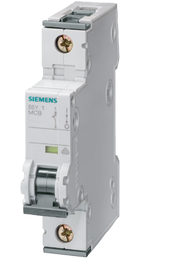SIEMENS 5SY5110-7 DC 10A 1P 10kA C Miniature Circuit Breaker