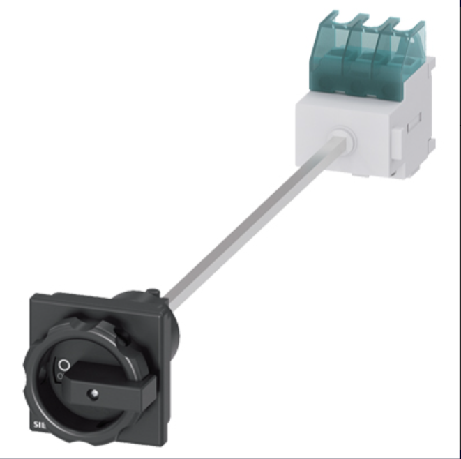 |3LD2264-0TB53| 3LD2 KUTULU TİPLER, IP65, TAHRİK KOLU SARI/KIRMIZI, 32A, 11,5 KW