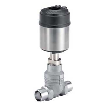 Burkert 188698 - Weld End to ISO 1127, Actuator DN 70mm, 26.9 x 1.6mm, NO, Below Seat